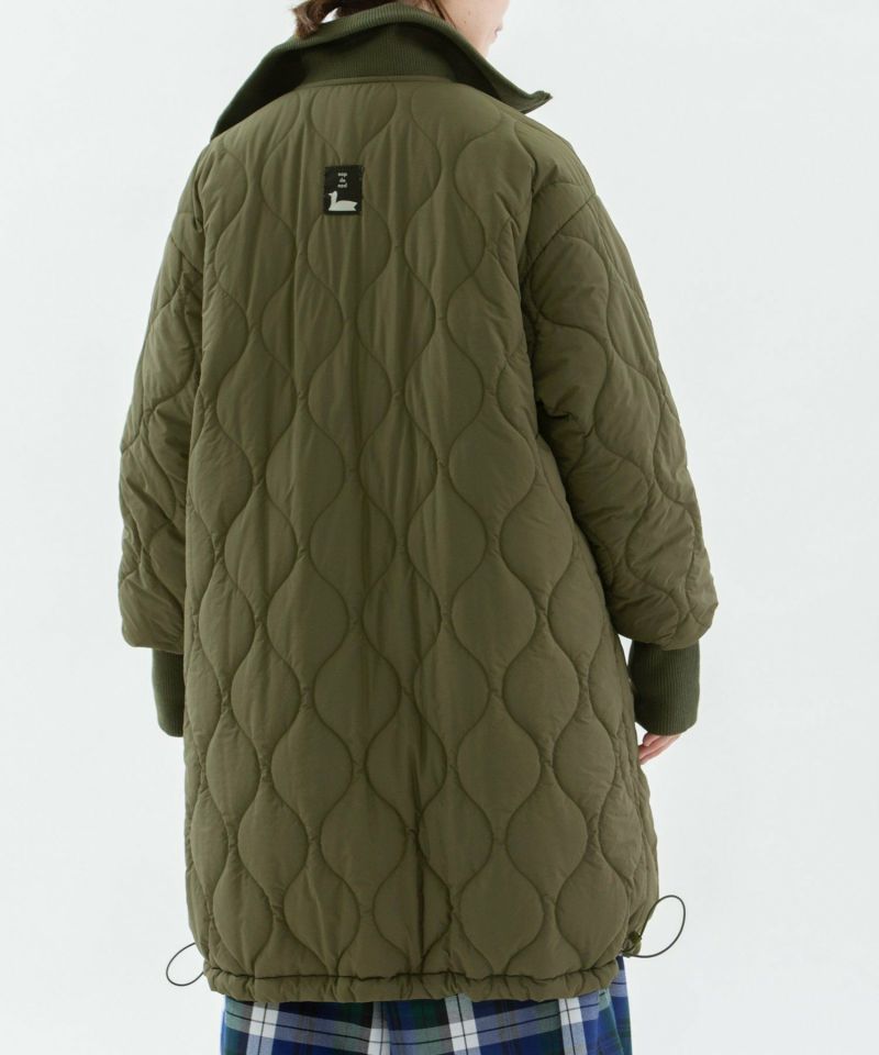 モデル身長：160cm（カーキ：ウラ面）