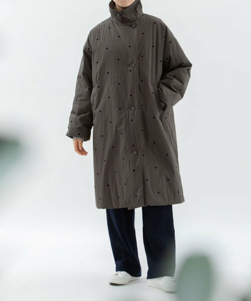 フロッキーpolka中綿3wayカラーコート | COO ONLINE