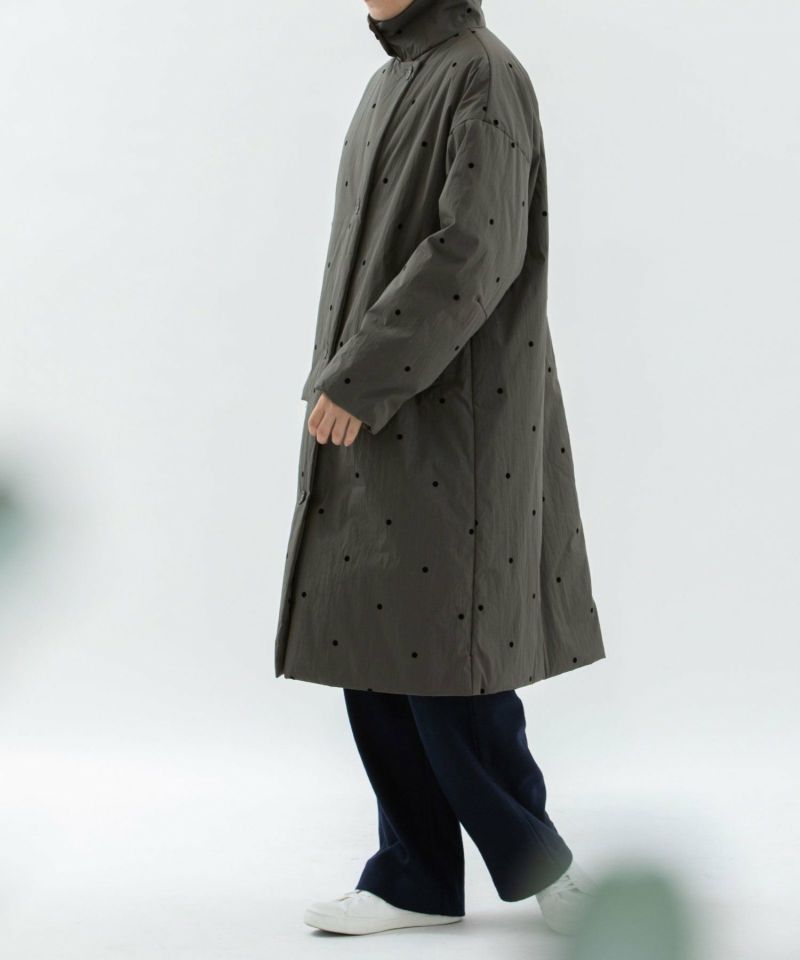 フロッキーpolka中綿3wayカラーコート | COO ONLINE