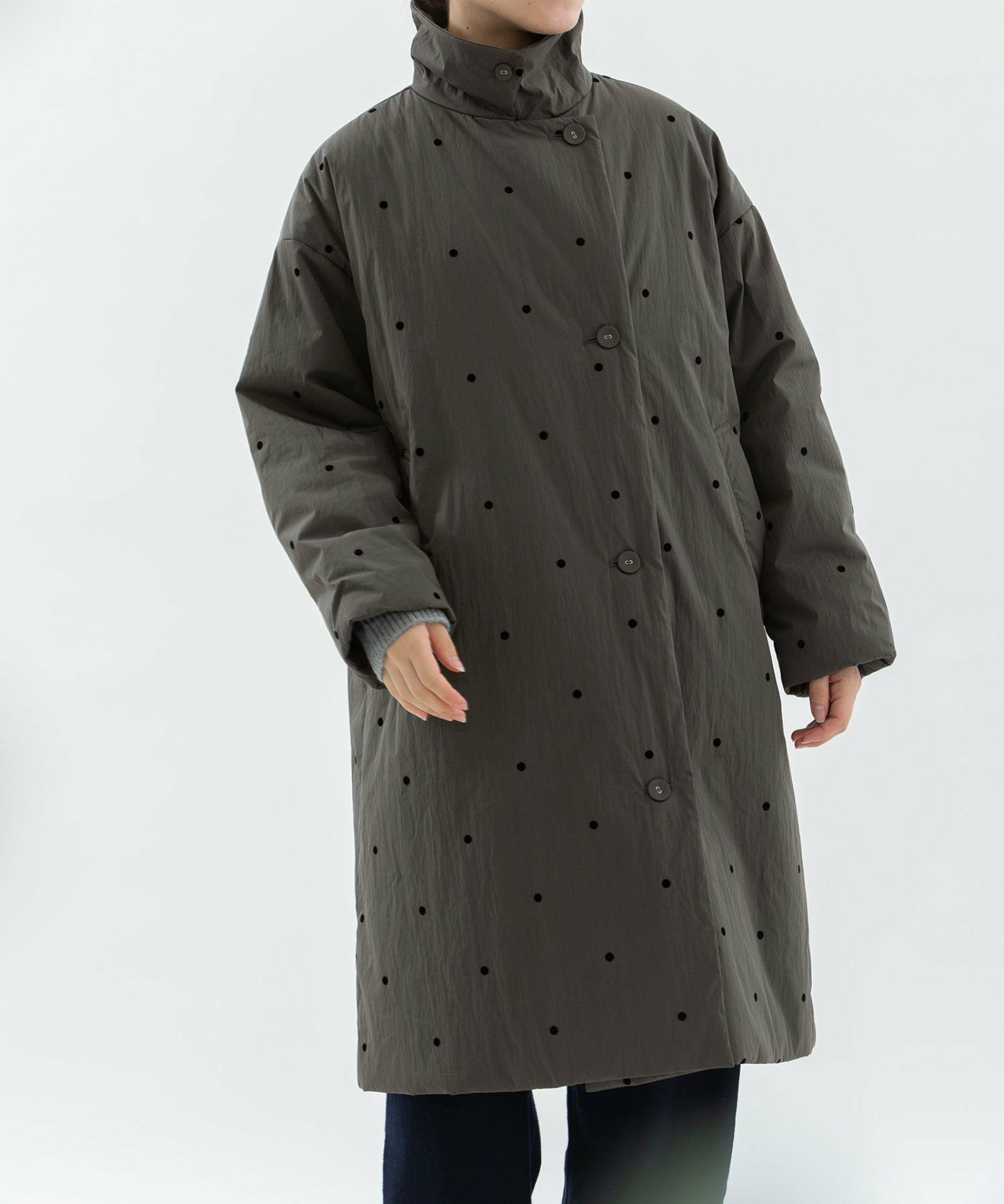 WINTER SALE】フロッキーpolka中綿3wayカラーコート | COO ONLINE