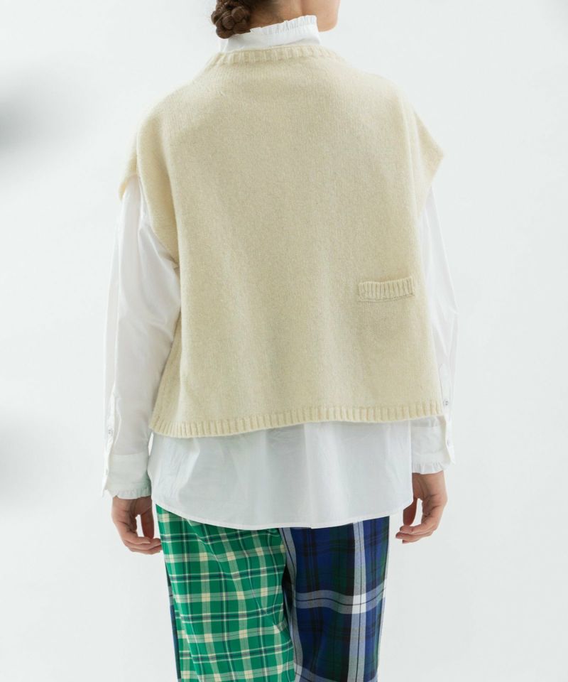 WINTER SALE】シェットランドウールハイネック2wayベスト | COO ONLINE