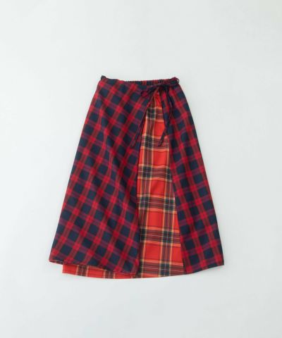 WINTER SALE】miscチェック2wayラップスカート | COO ONLINE