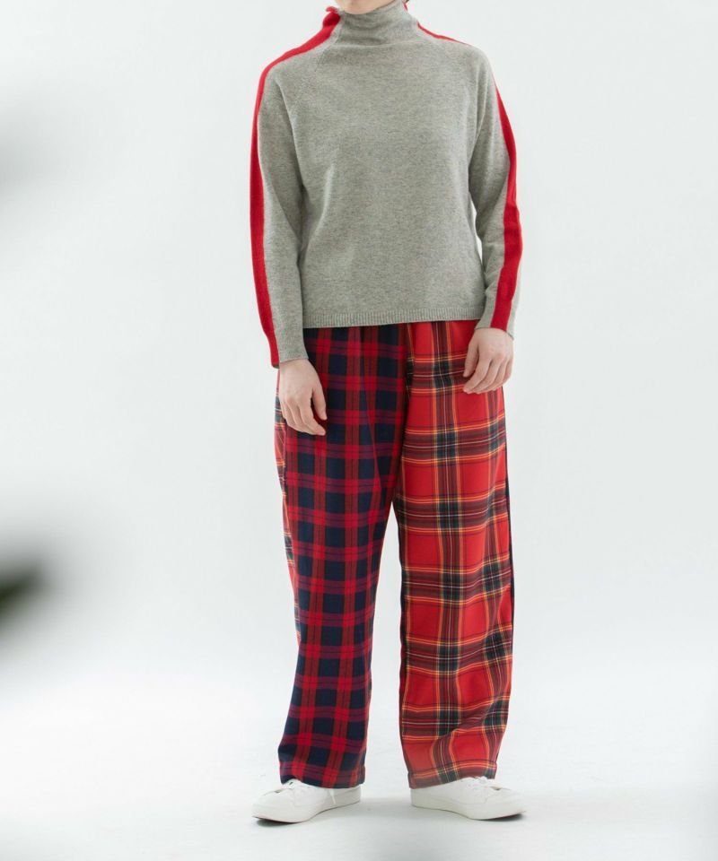 WINTER SALE】miscチェックストレートパンツ | COO ONLINE