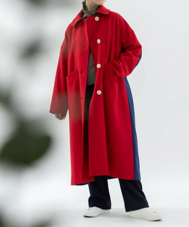MIYAKE DESIGN STUDIO 赤 ロングコート イカコート MIYAKE DESIGN STUDIO 赤 ロングコート イカコート Introducing Item