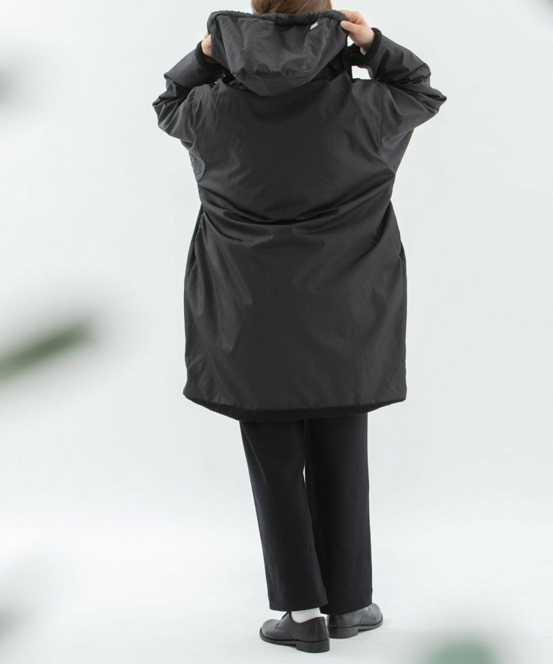 モデル身長：167cm(ウラ面：ナイロン)