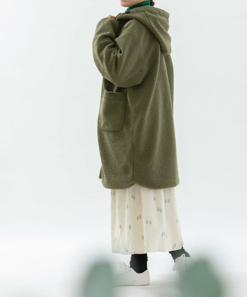 モデル身長：167cm(オモテ面：ボア)