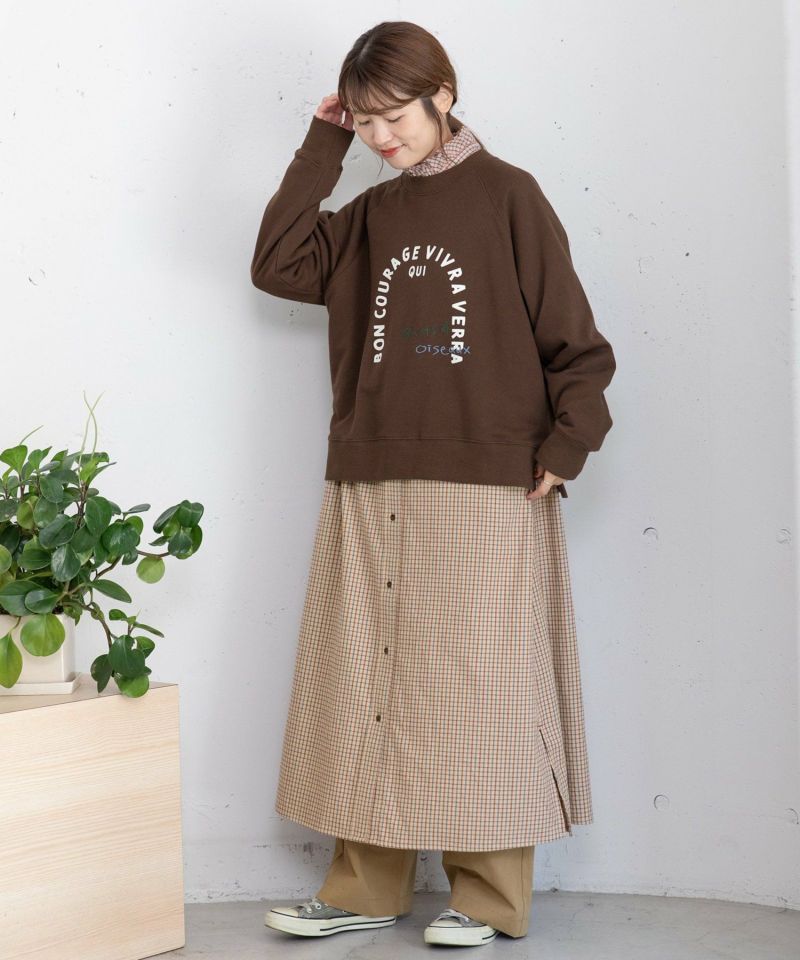 WINTER SALE】ビエラチェックフリル使いシャツワンピース | COO ONLINE