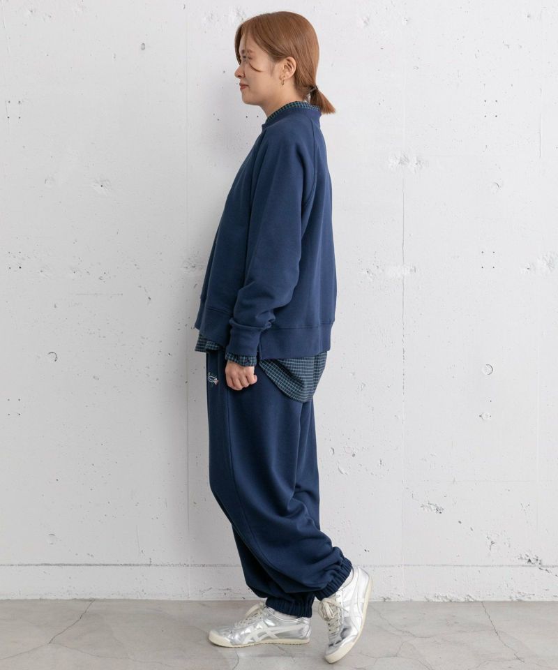 WINTER SALE】ランダム刺繍スウェットバレルパンツ | COO ONLINE