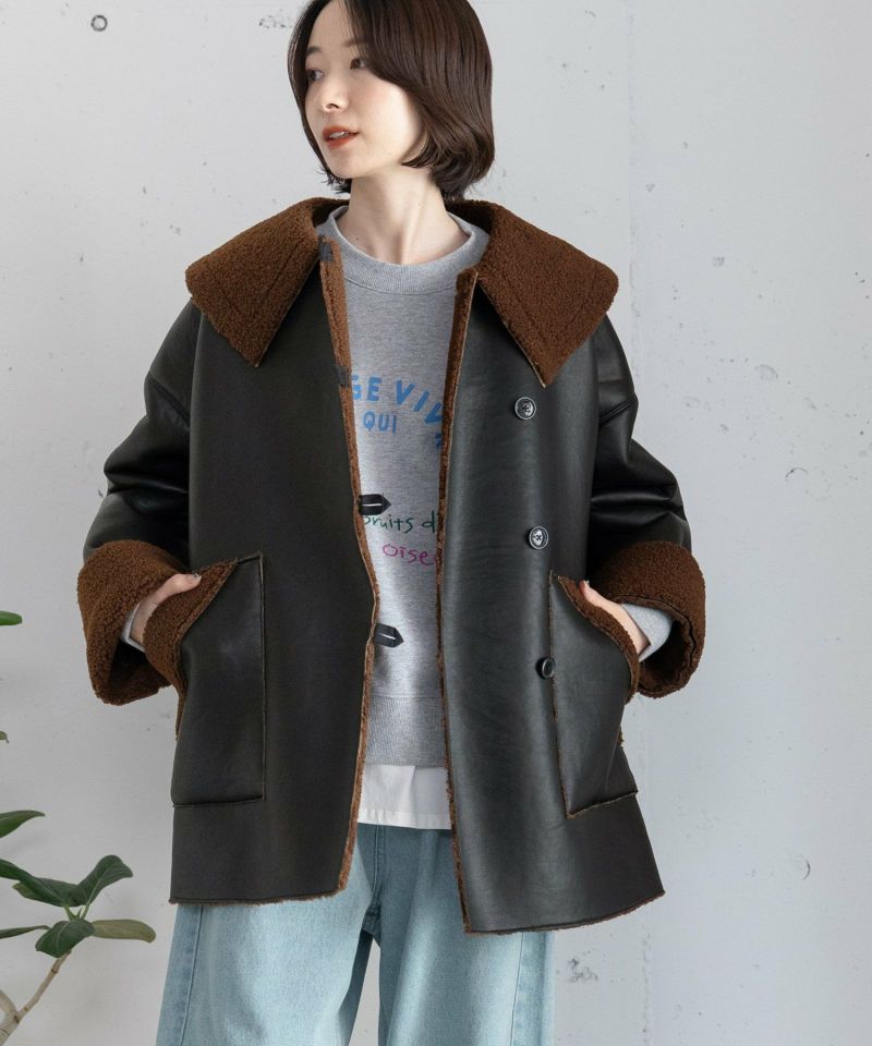 WINTER SALE】ビッグカラーボンバージャケット | COO ONLINE