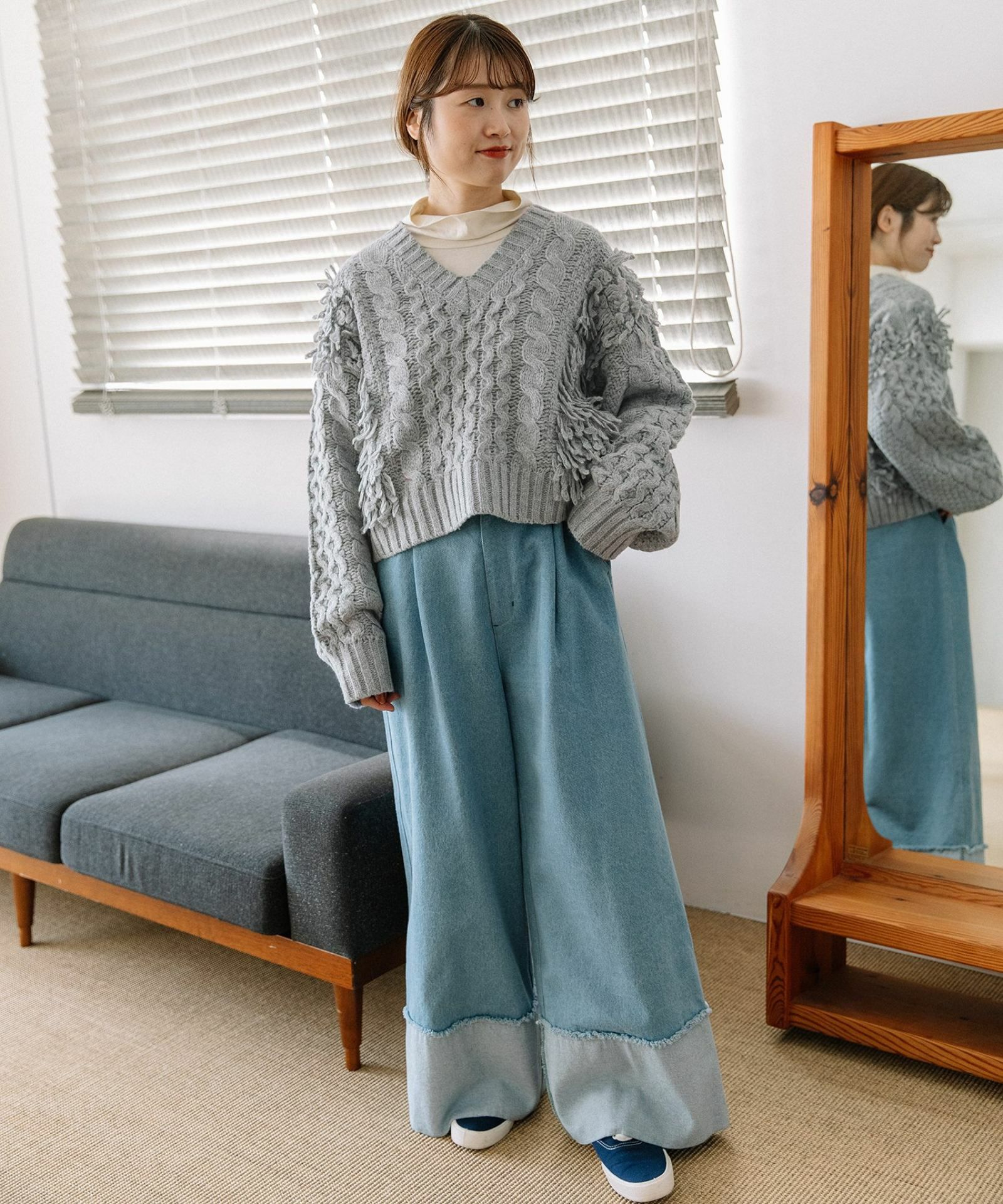 モデル身長：156cm