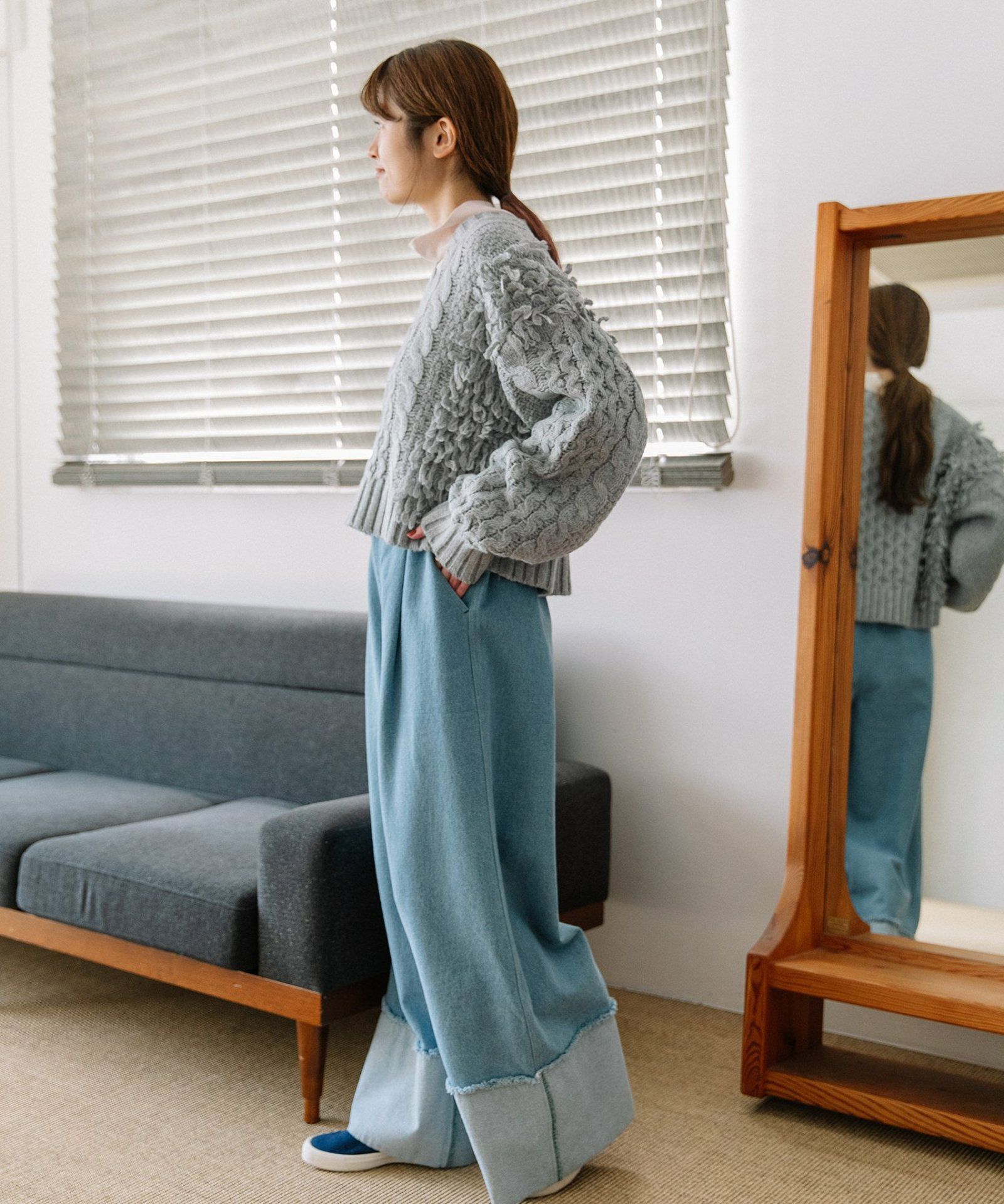 モデル身長：156cm