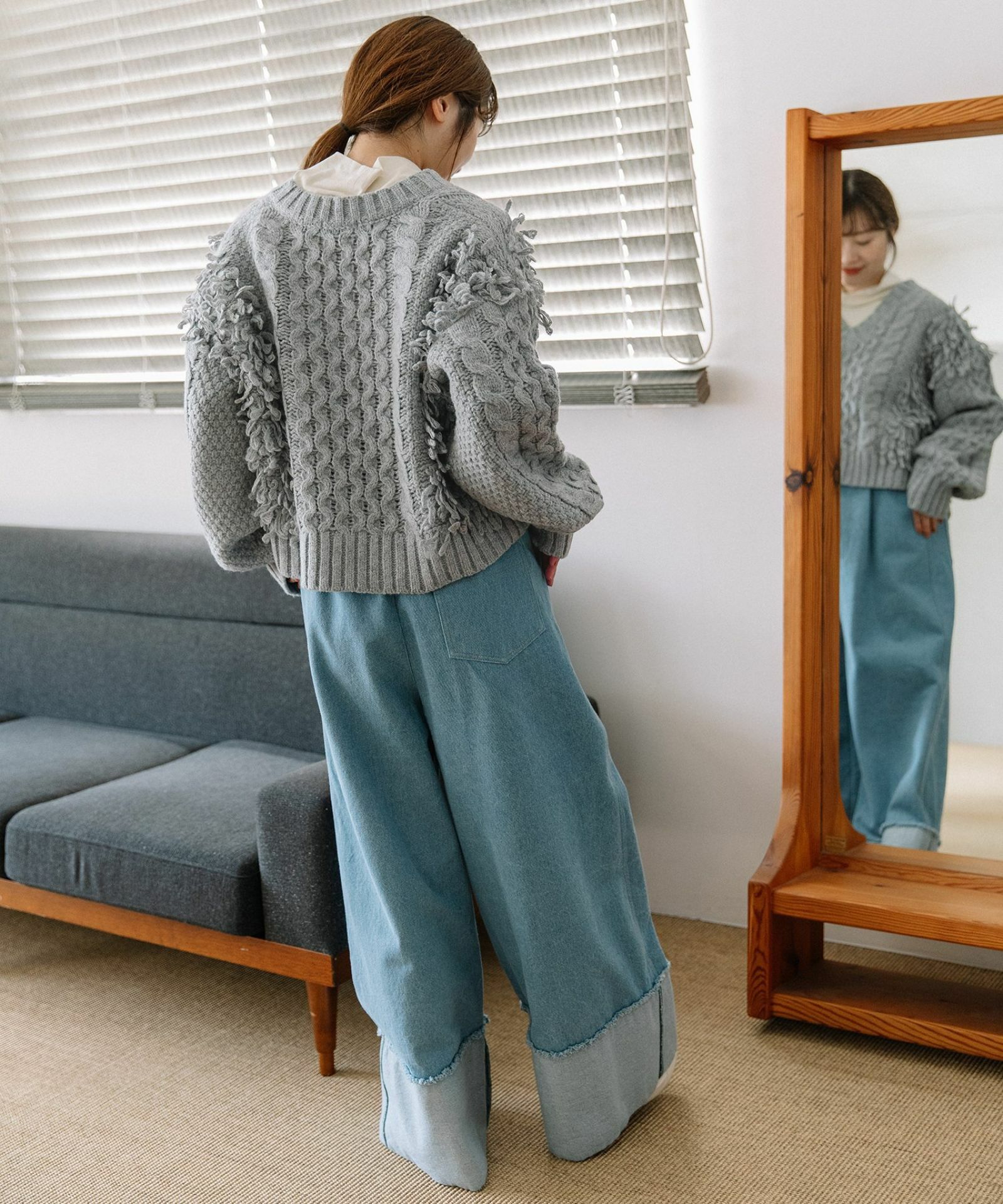 モデル身長：156cm