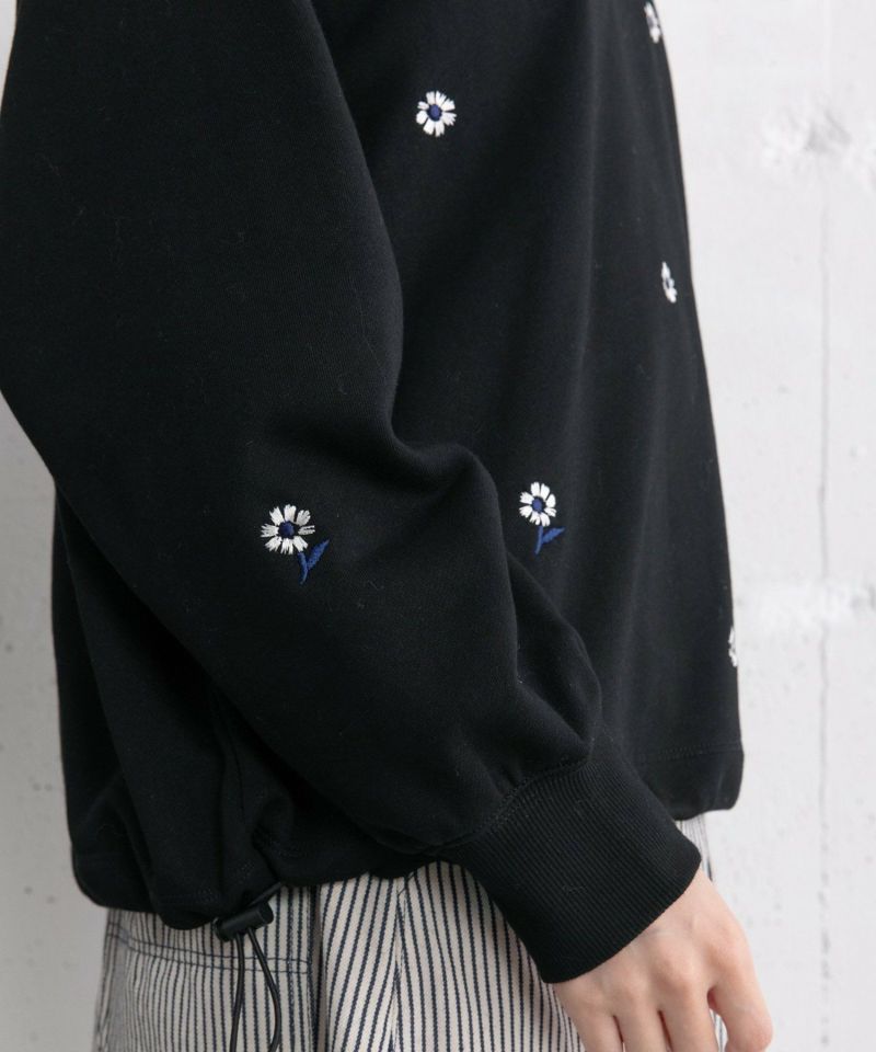 WINTER SALE】とび花刺繍スウェット | COO ONLINE