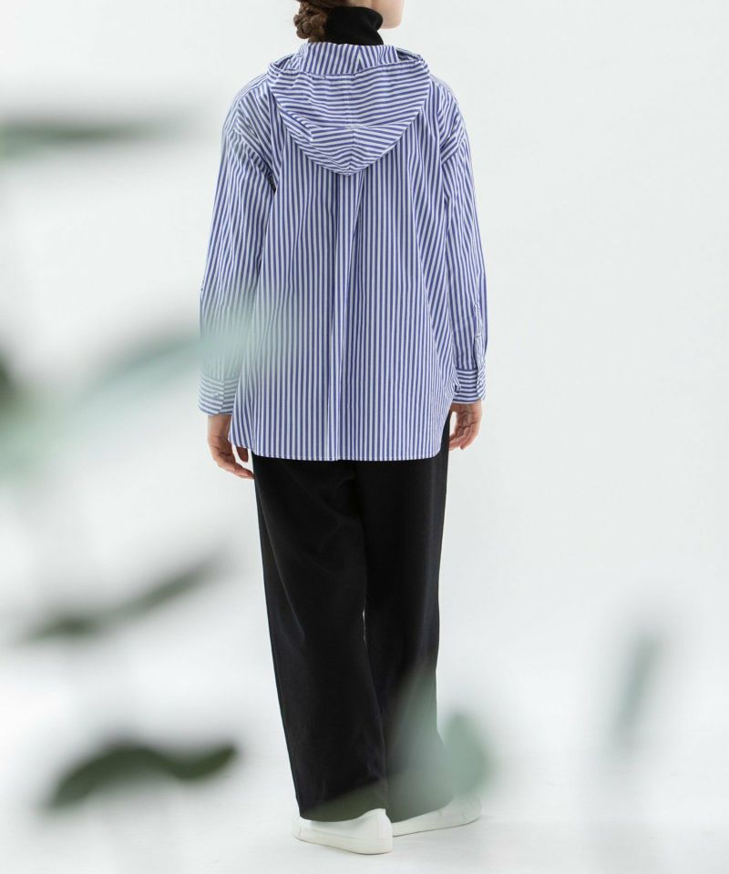 【NEW】ノップドゥノッド（nop de nod）/タイプライターフードシャツ タイプライターフードシャツ | COO ONLINE