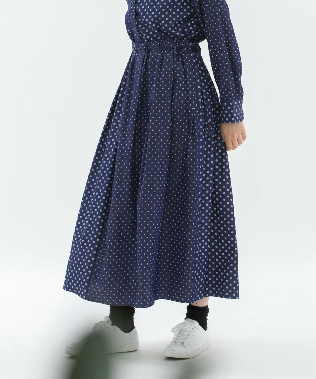 モデル身長：167cm（ドット）