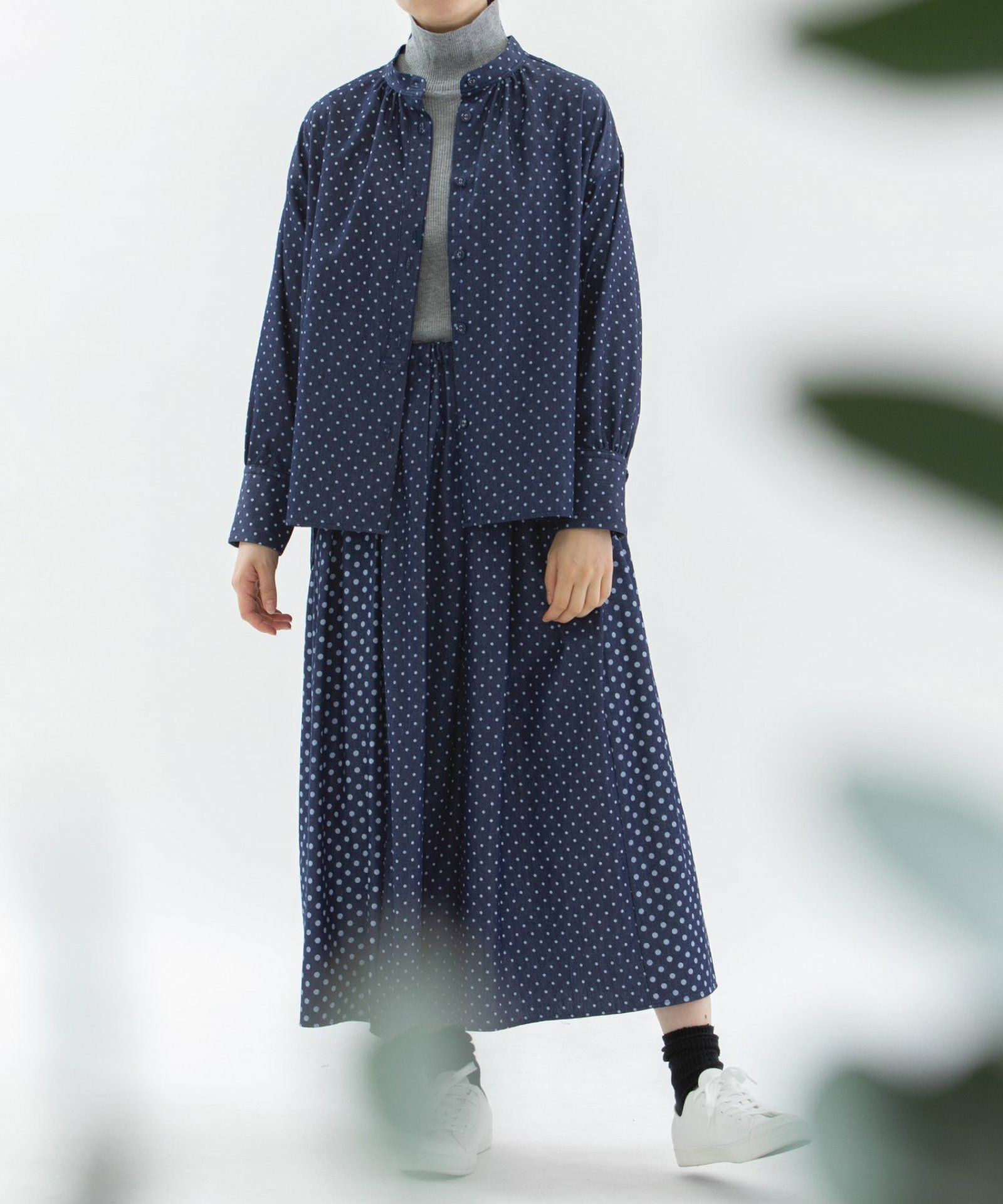 モデル身長：167cm（ドット）