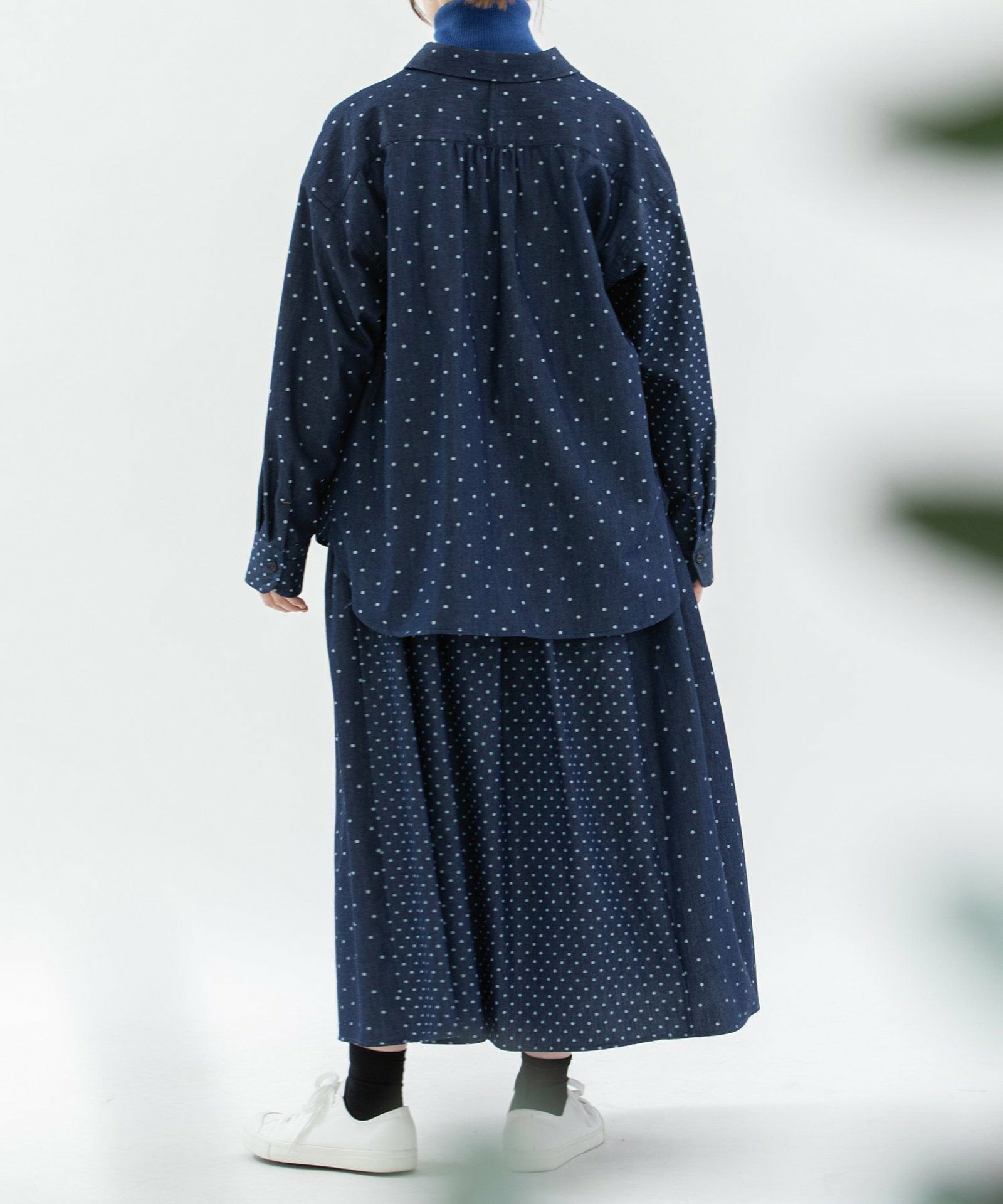 モデル身長：160cm（ランダムドット）