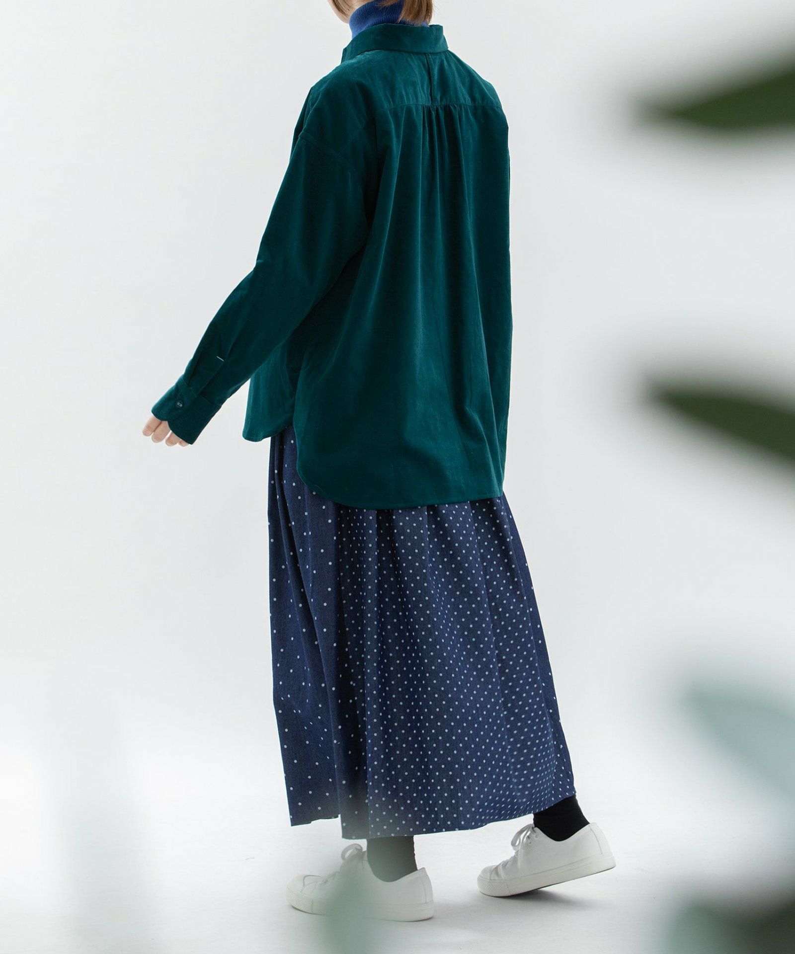 モデル身長：160cm（ランダムドット）