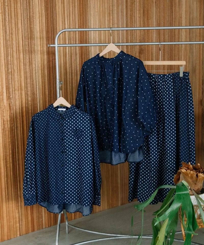 miscデニムドットプリントスカート | COO ONLINE