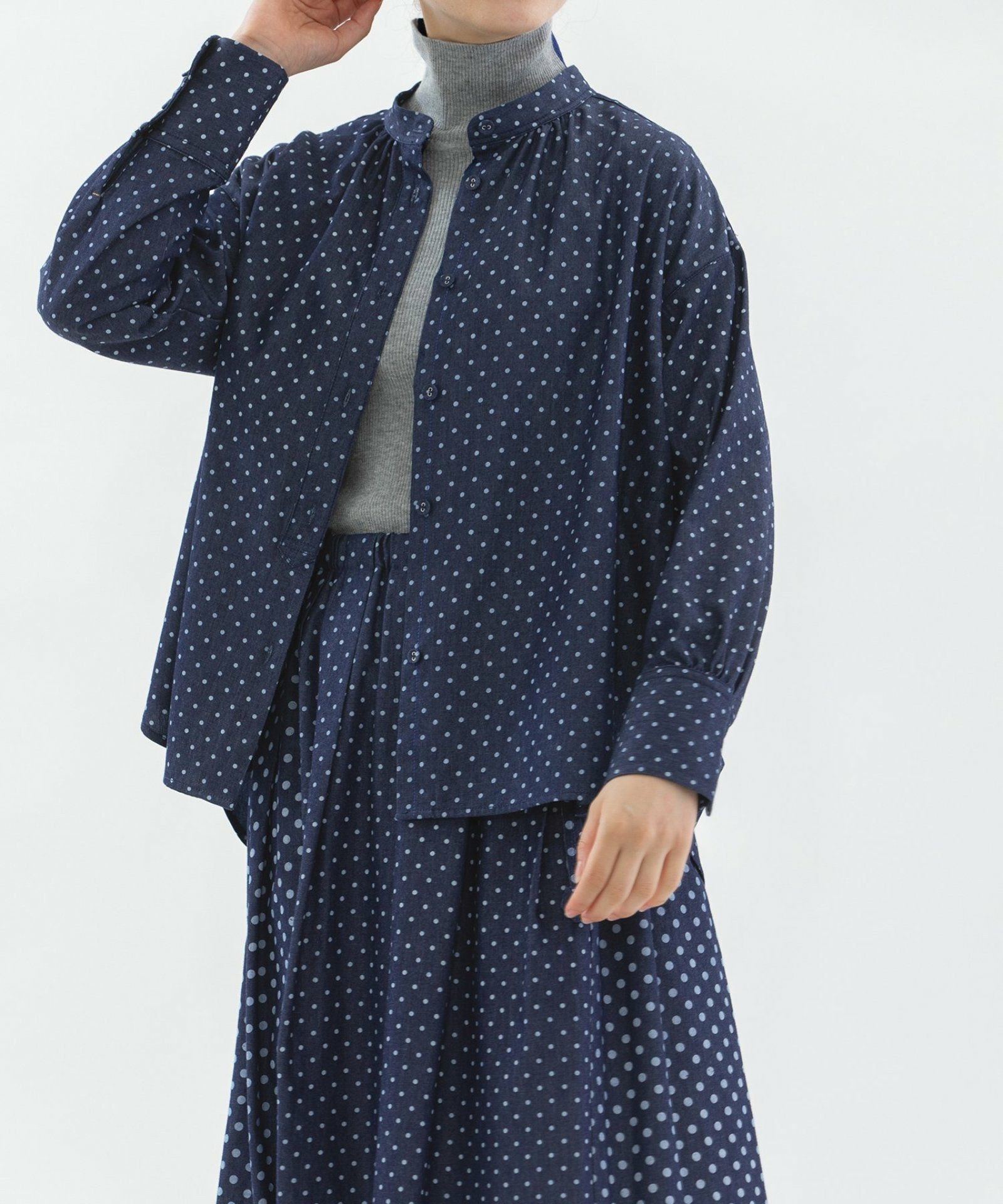 モデル身長：167cm（ドット）