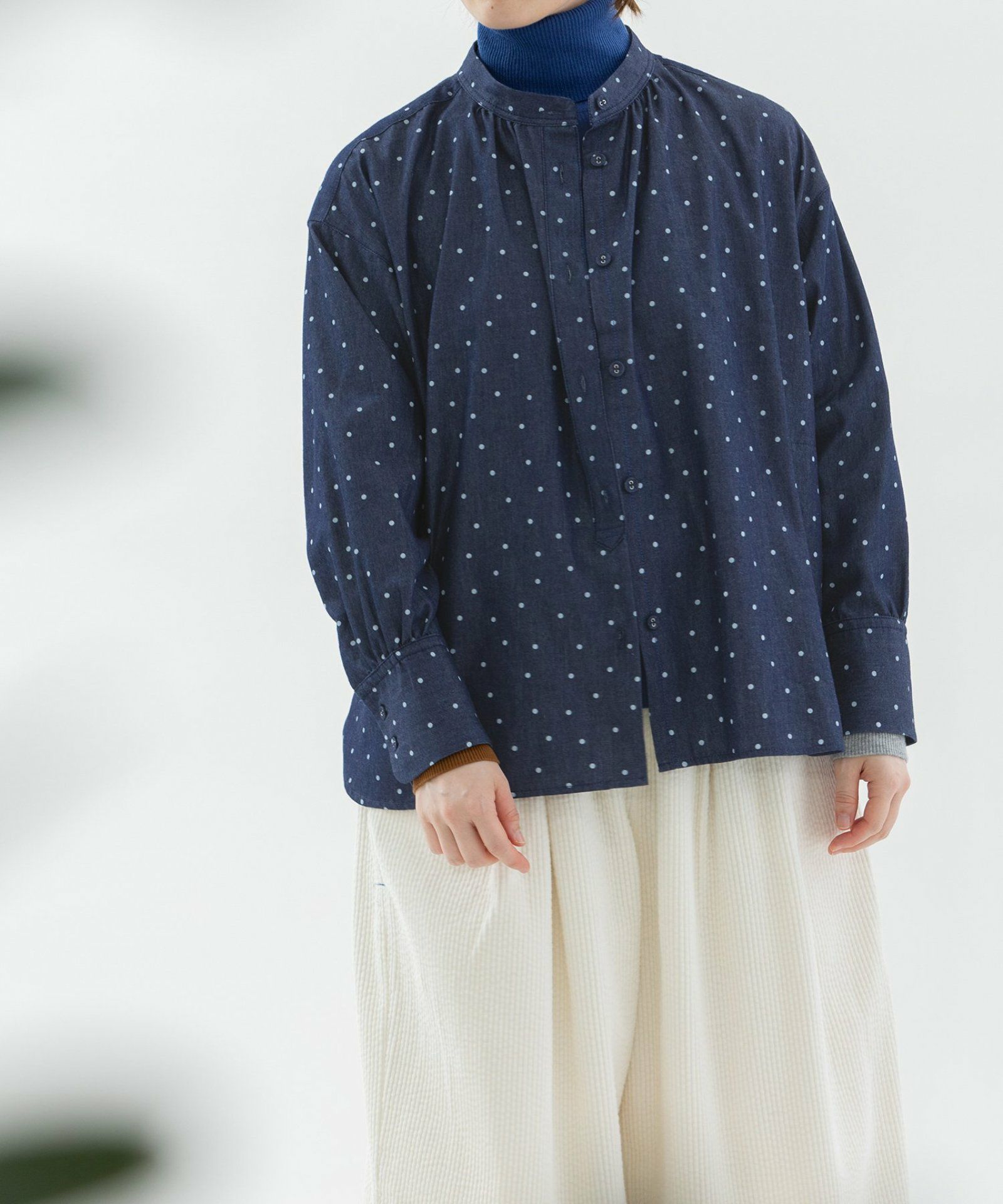 モデル身長：160cm（ランダムドット）