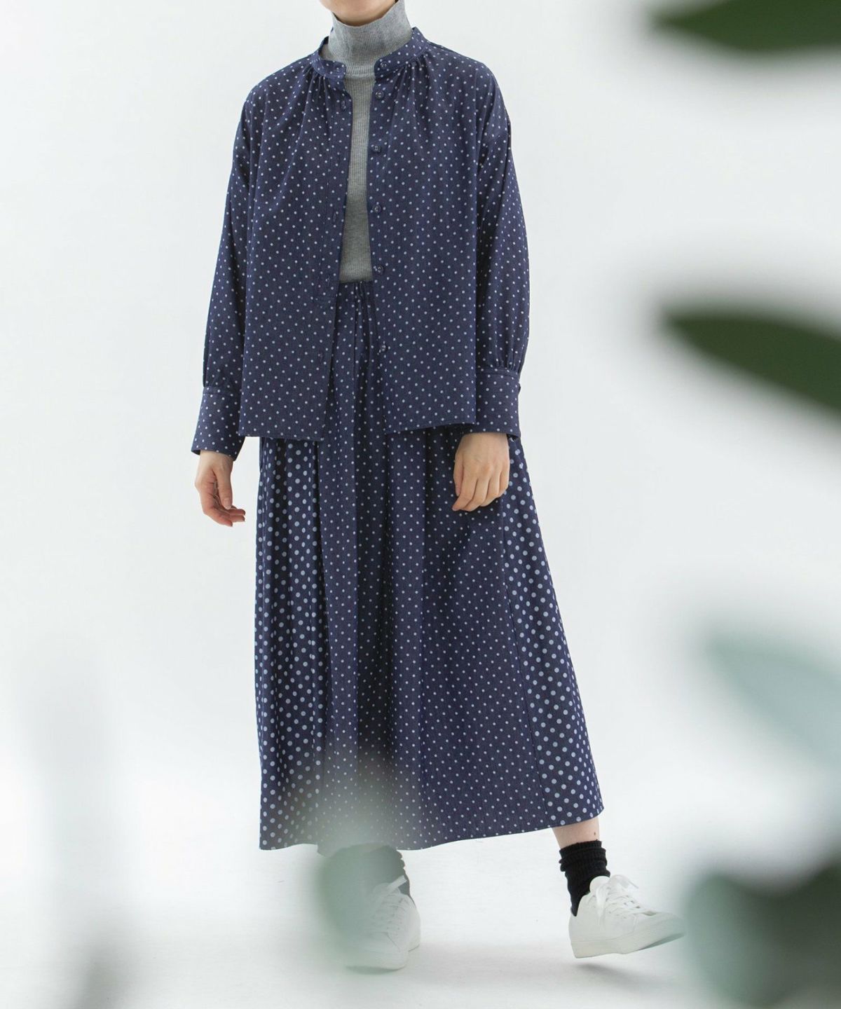 モデル身長：167cm（ドット）