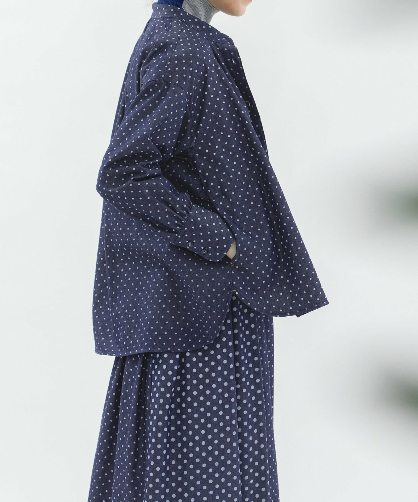 モデル身長：167cm（ドット）