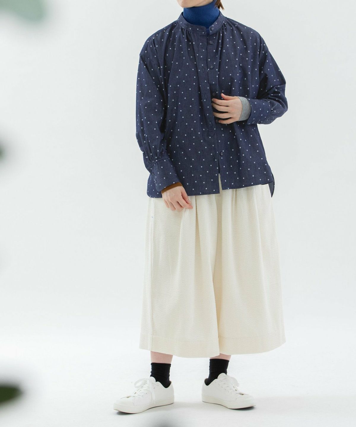 モデル身長：160cm（ランダムドット）