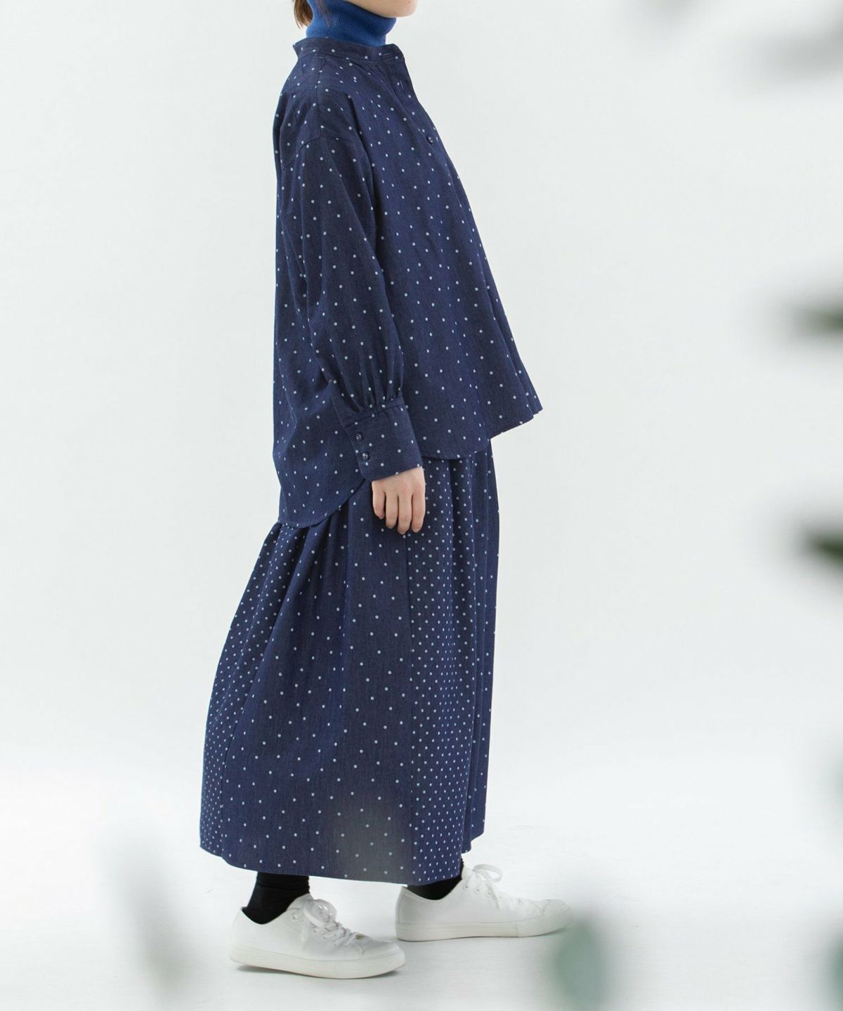 モデル身長：160cm（ランダムドット）