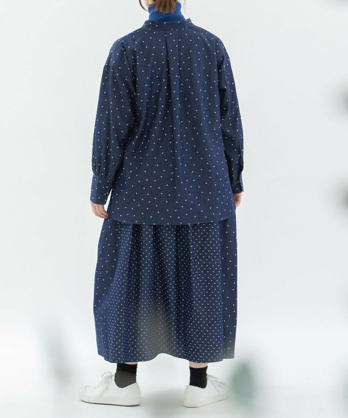 モデル身長：160cm（ランダムドット）