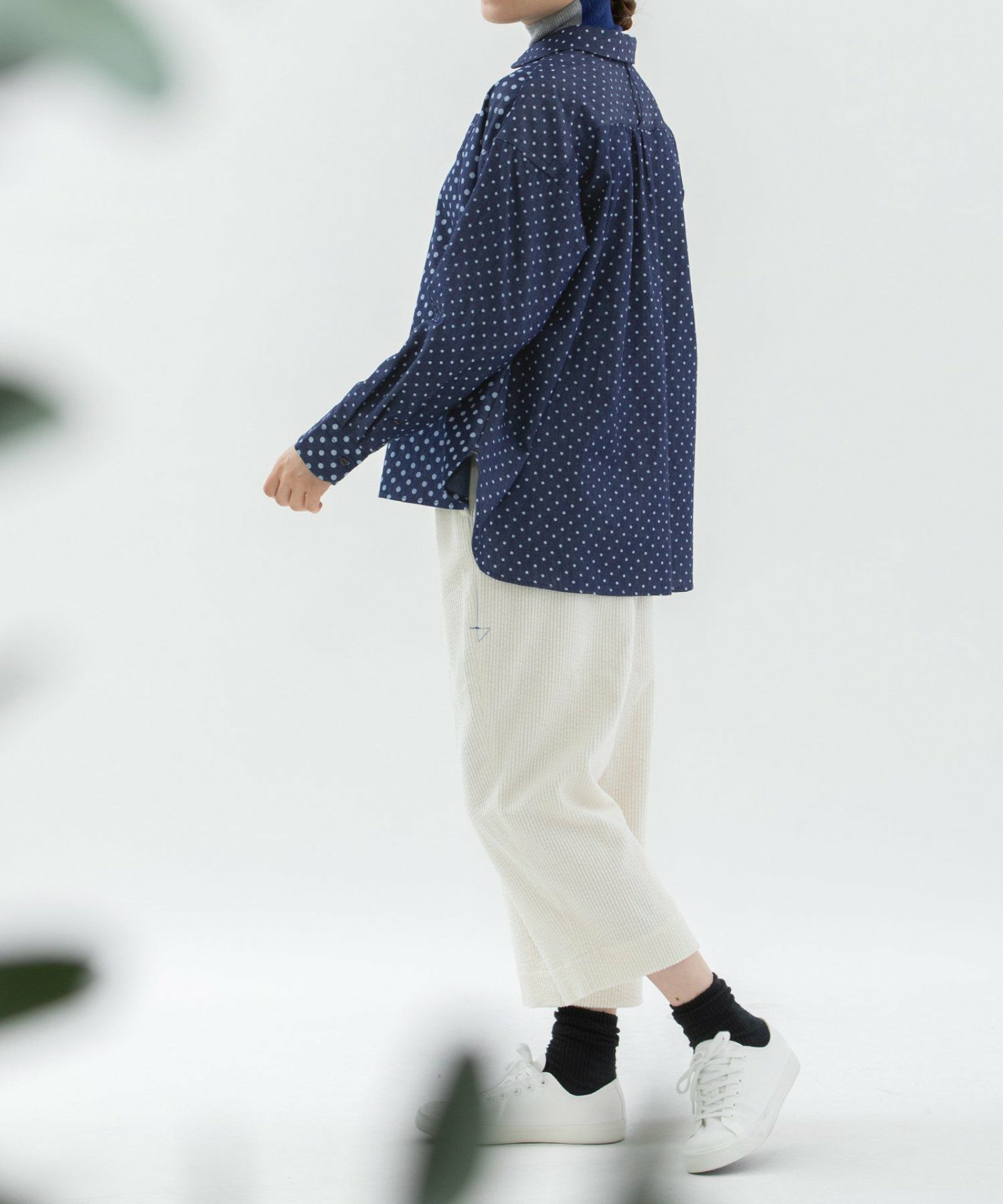 モデル身長：167cm（ドット）