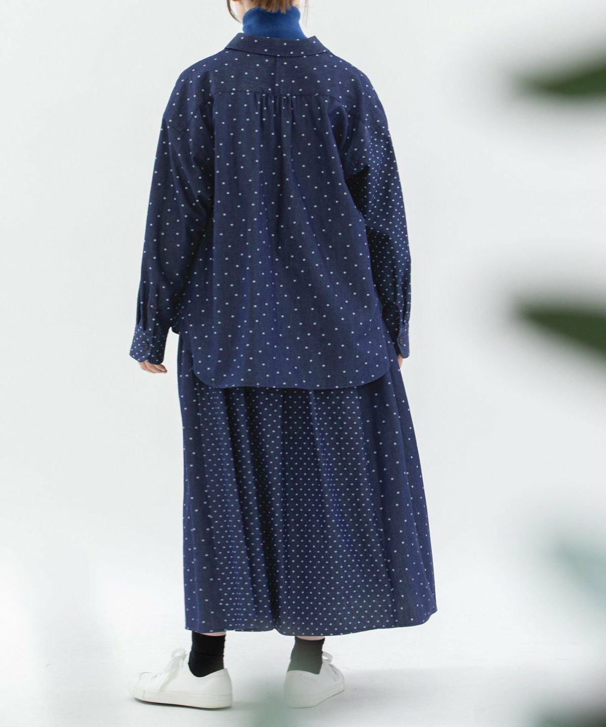 モデル身長：160cm（ランダムドット）