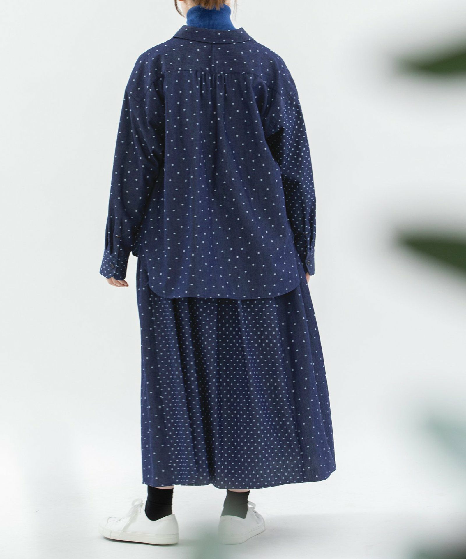 モデル身長：160cm（ランダムドット）