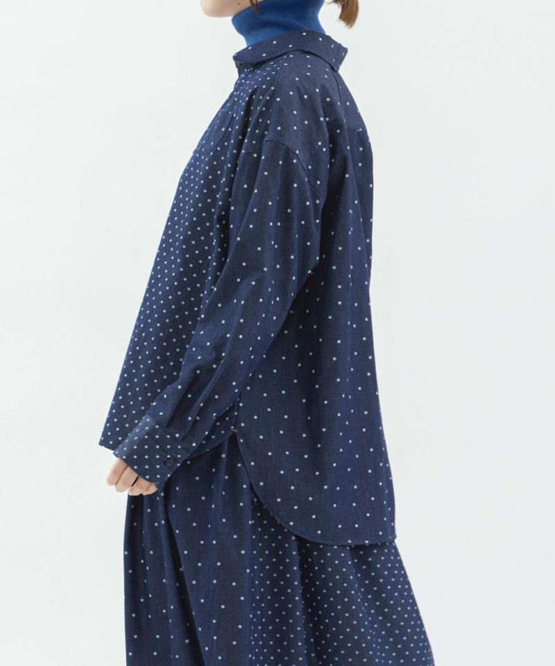モデル身長：160cm（ランダムドット）