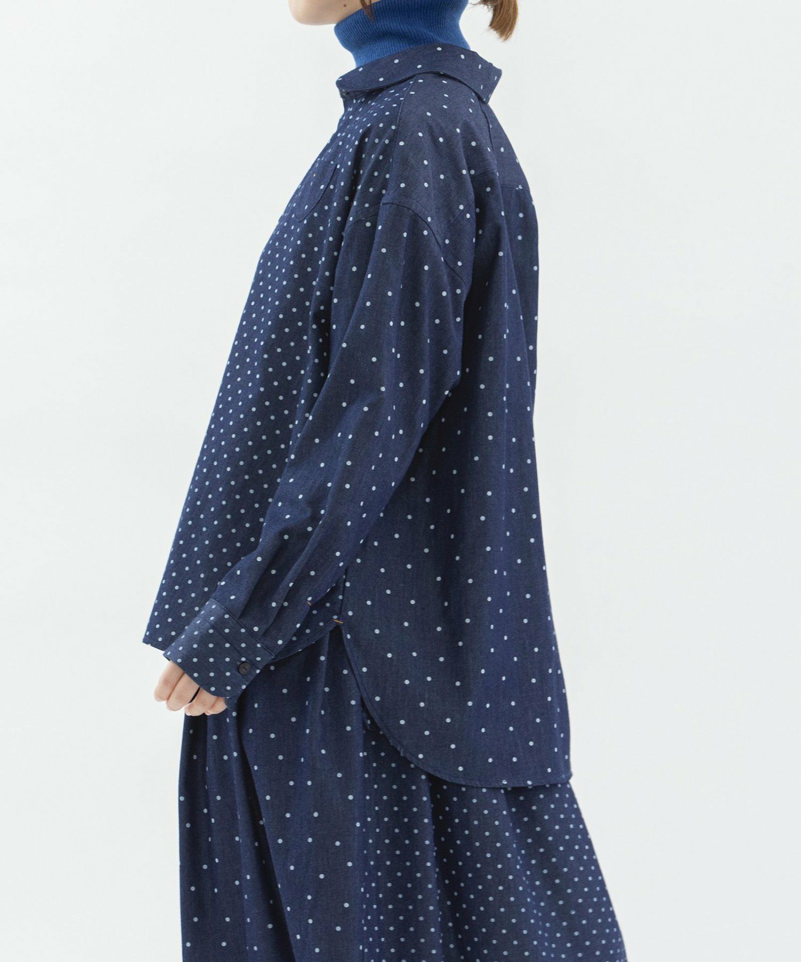 モデル身長：160cm（ランダムドット）