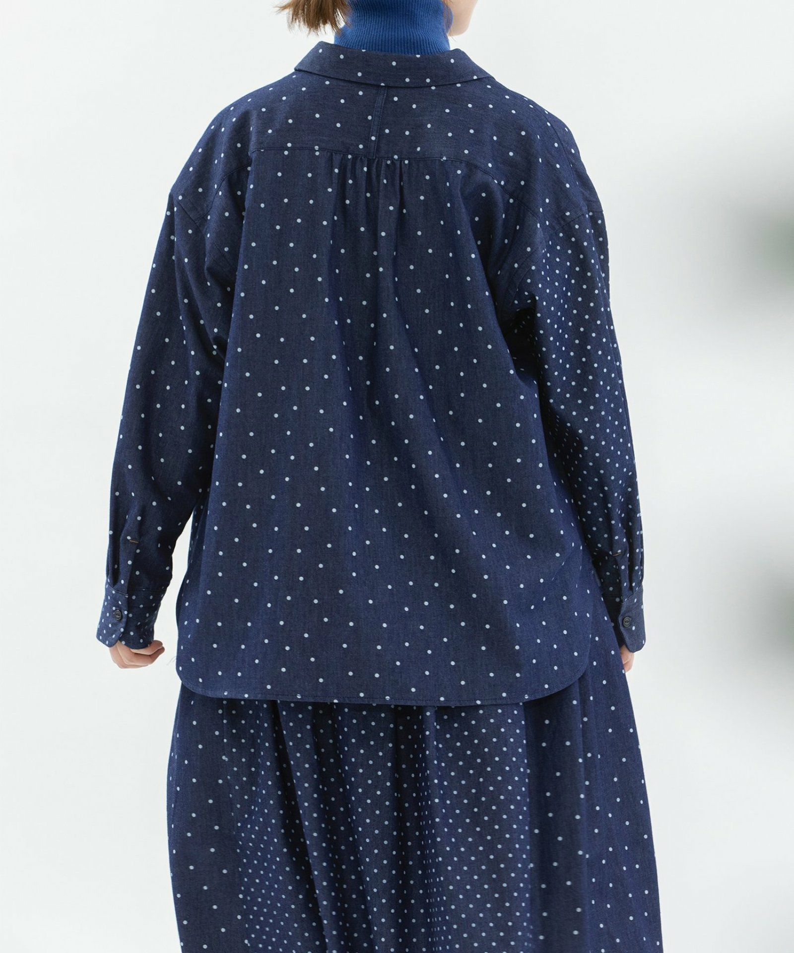 モデル身長：160cm（ランダムドット）