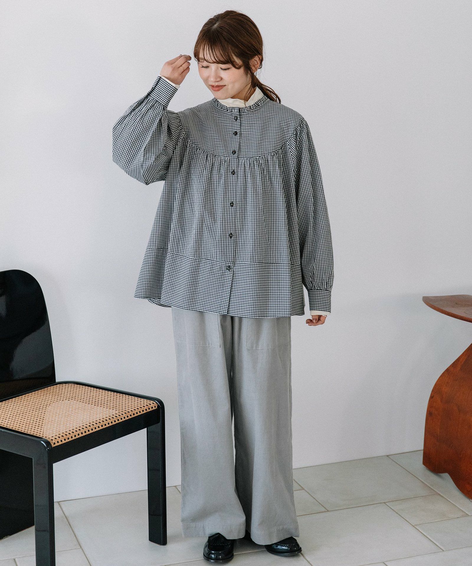 モデル身長：156cm