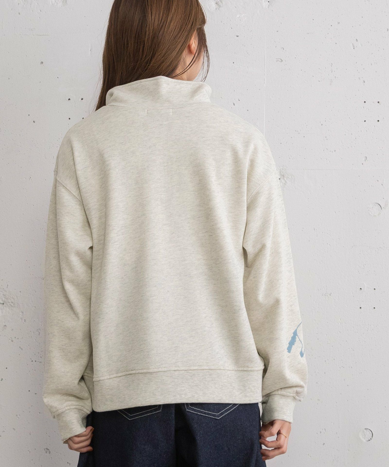 HORSE刺繍zipあき裏毛プルオーバー | COO ONLINE