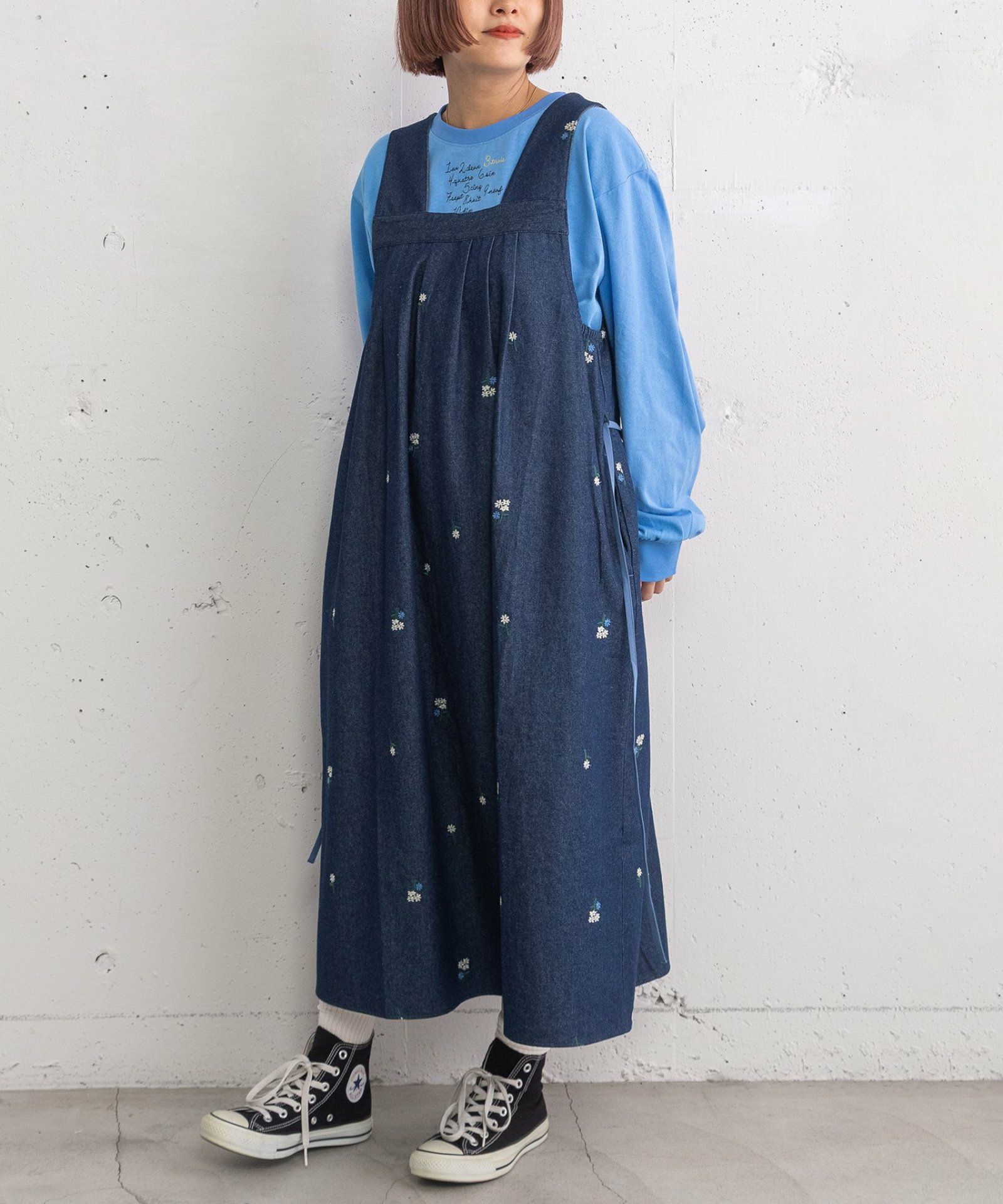 フラワー刺繍タックジャンスカ | COO ONLINE