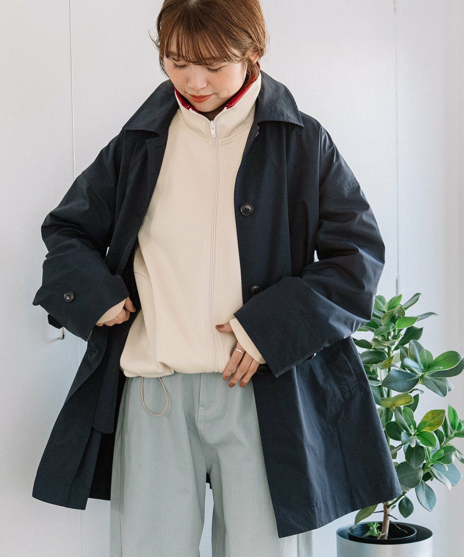 モデル身長：156cm