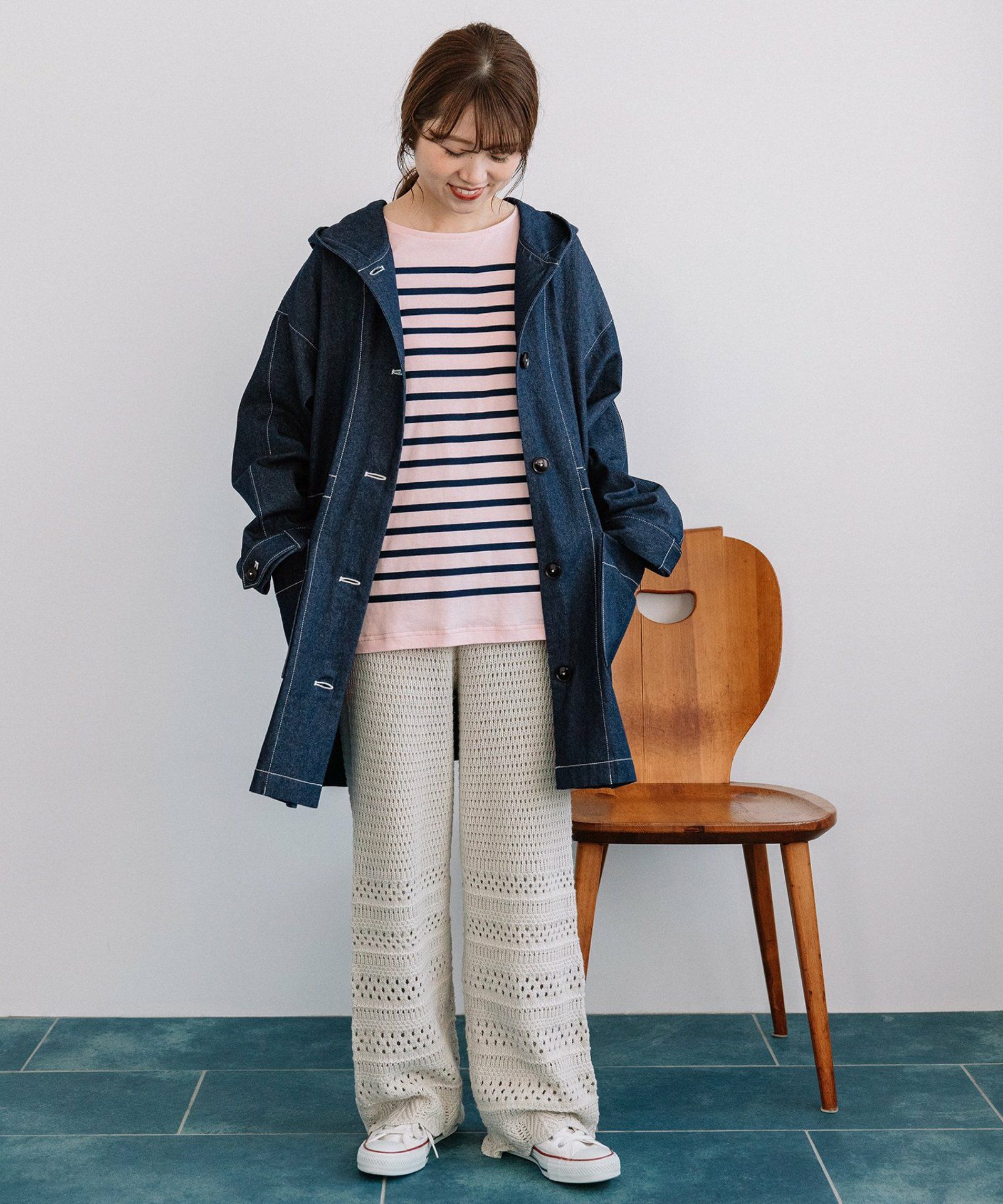 モデル身長：156cm