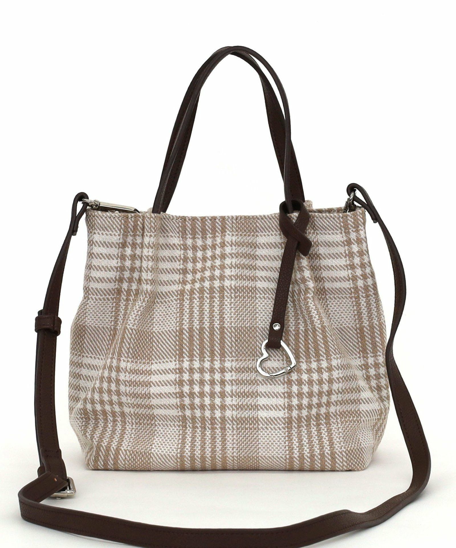 チェック柄ツマミハンドル2WAYミニトートバッグ | COO ONLINE