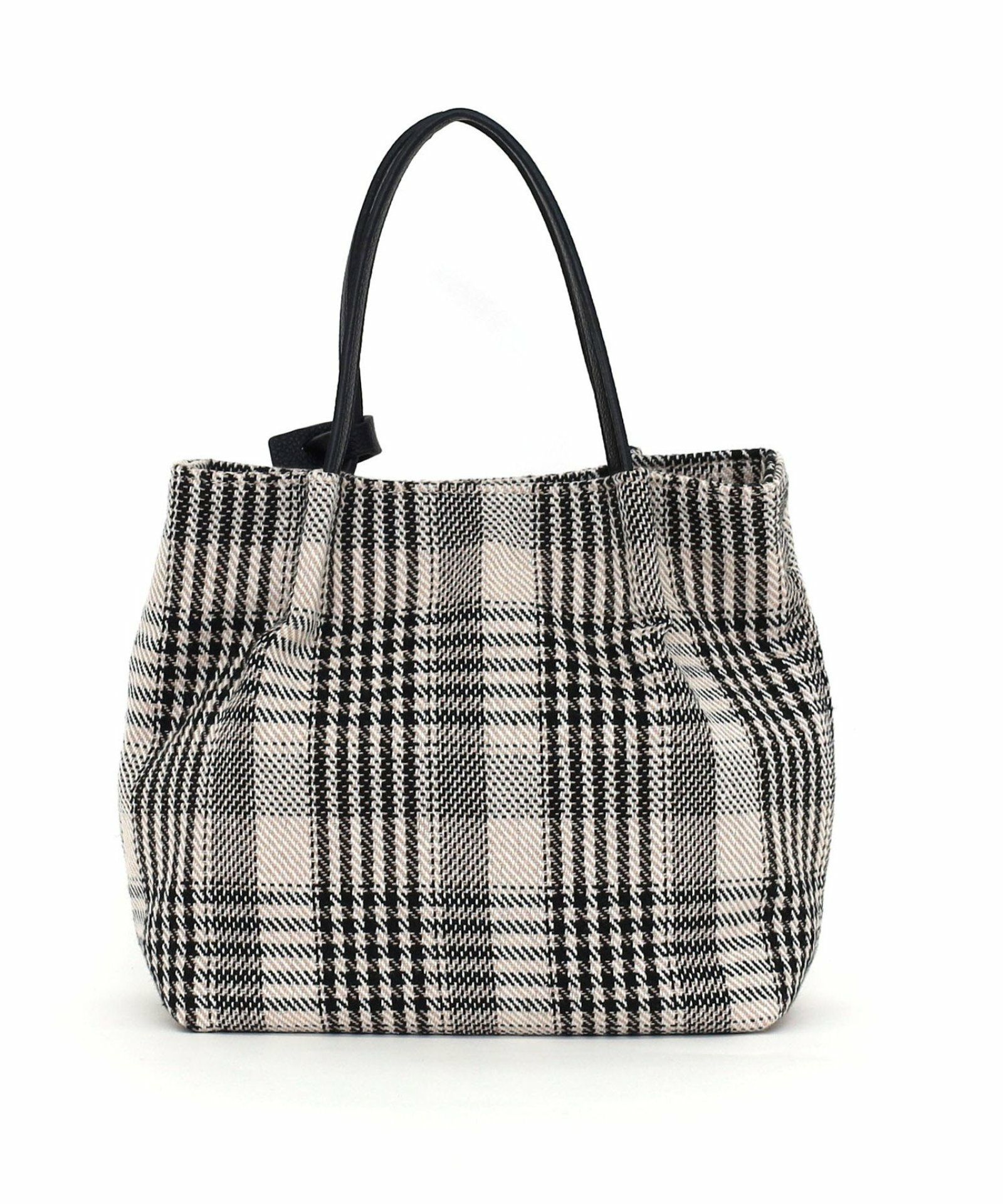 チェック柄ツマミハンドル2WAYミニトートバッグ | COO ONLINE
