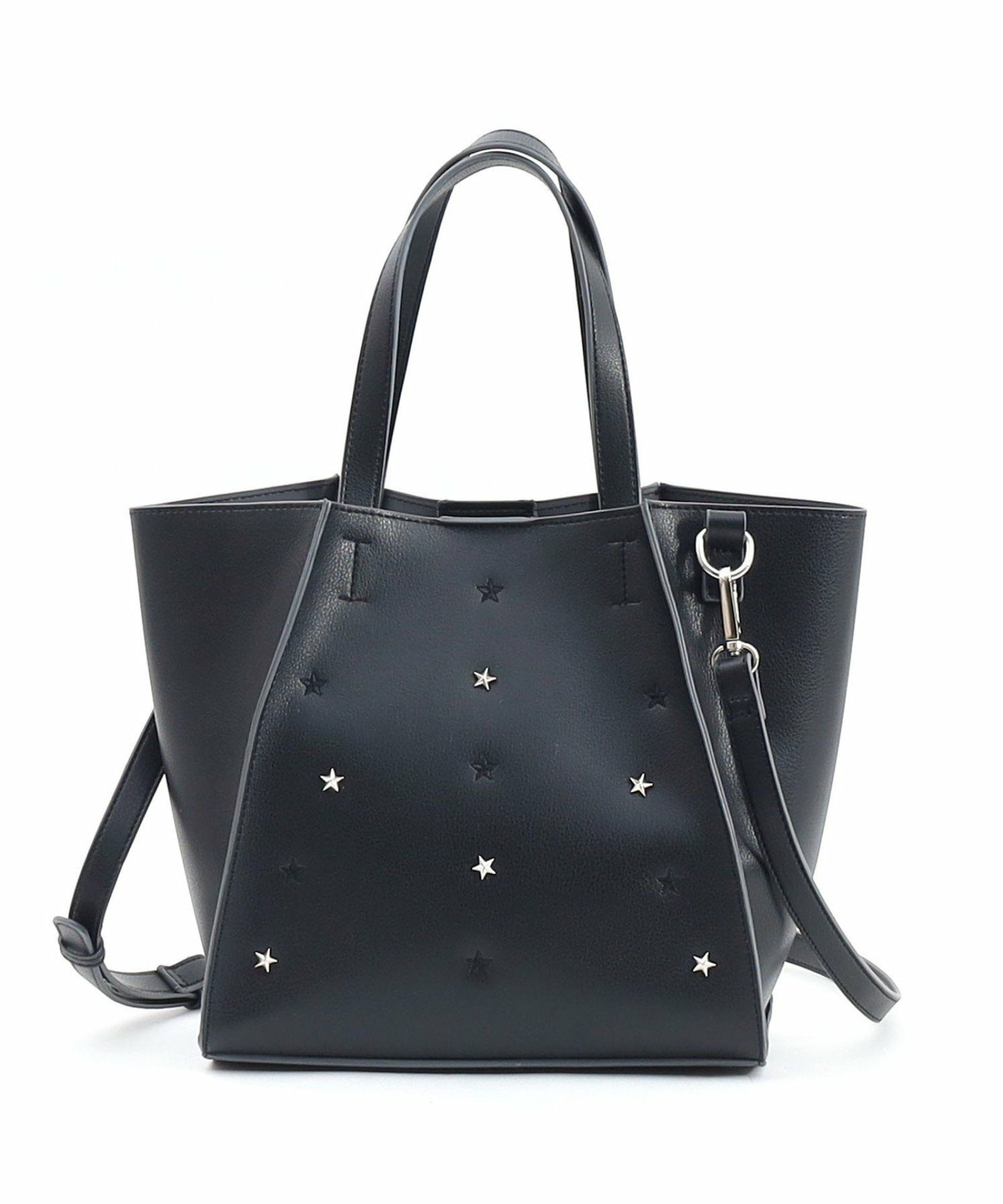 星柄刺繍x星スタッズ2WAYトートバッグ | COO ONLINE