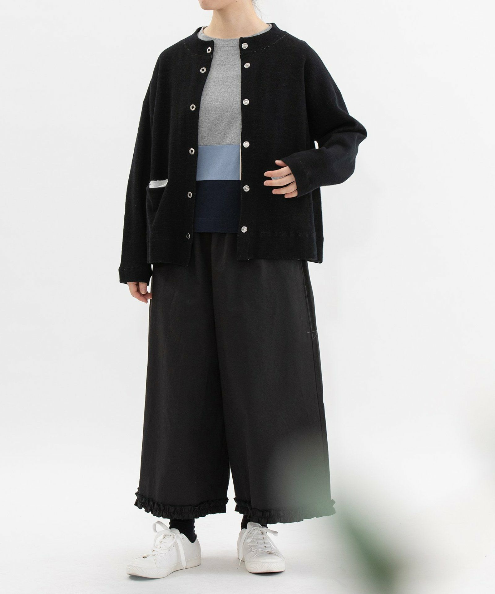 cornet裾フリルクロップドパンツ | COO ONLINE